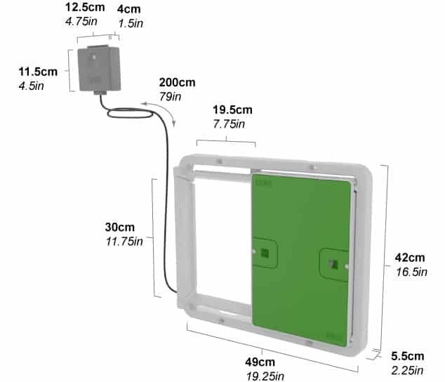 sizes of door