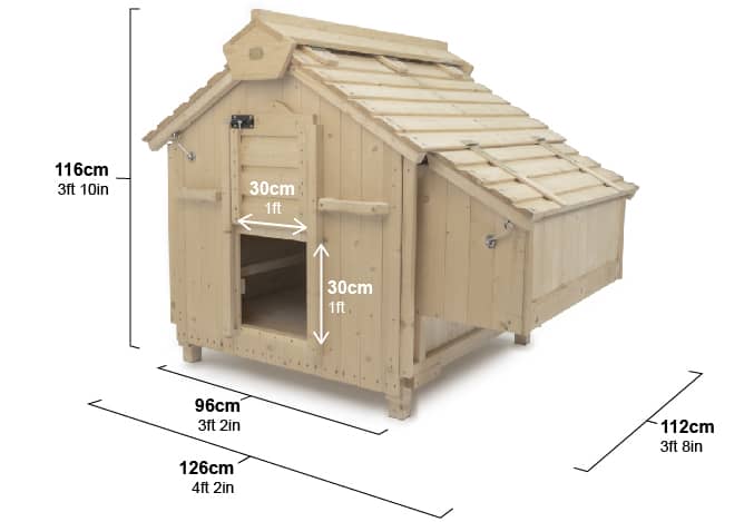 Lenham Wooden Chicken Coop