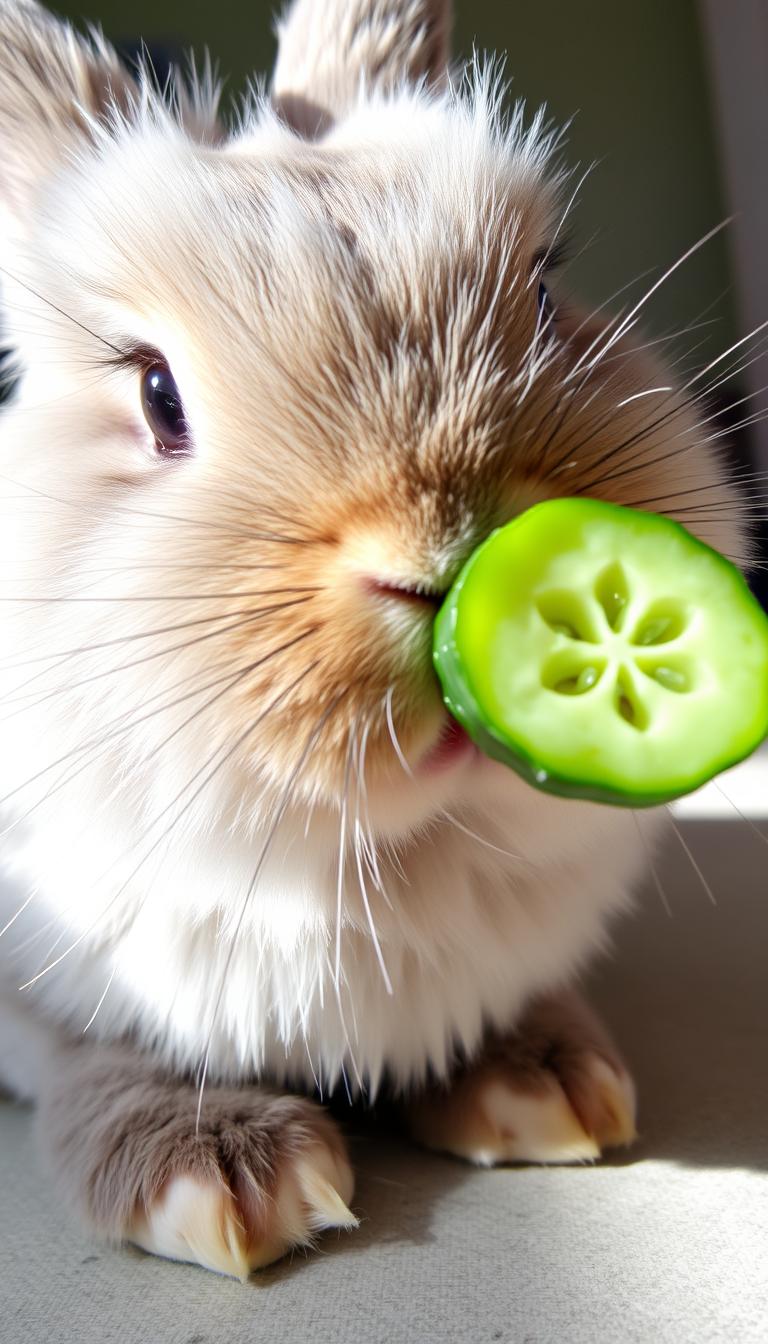 Are Cucumbers Good For Rabbits