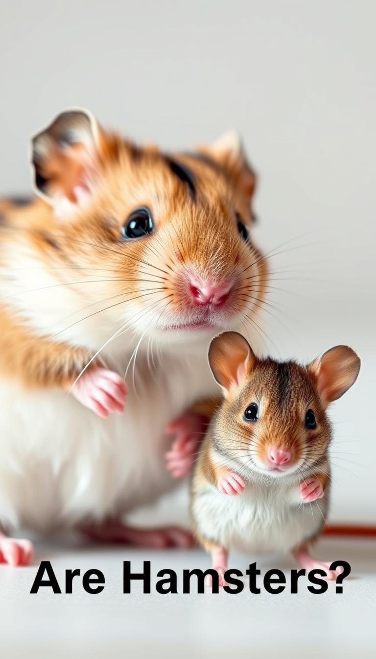 Are Hamsters Mice