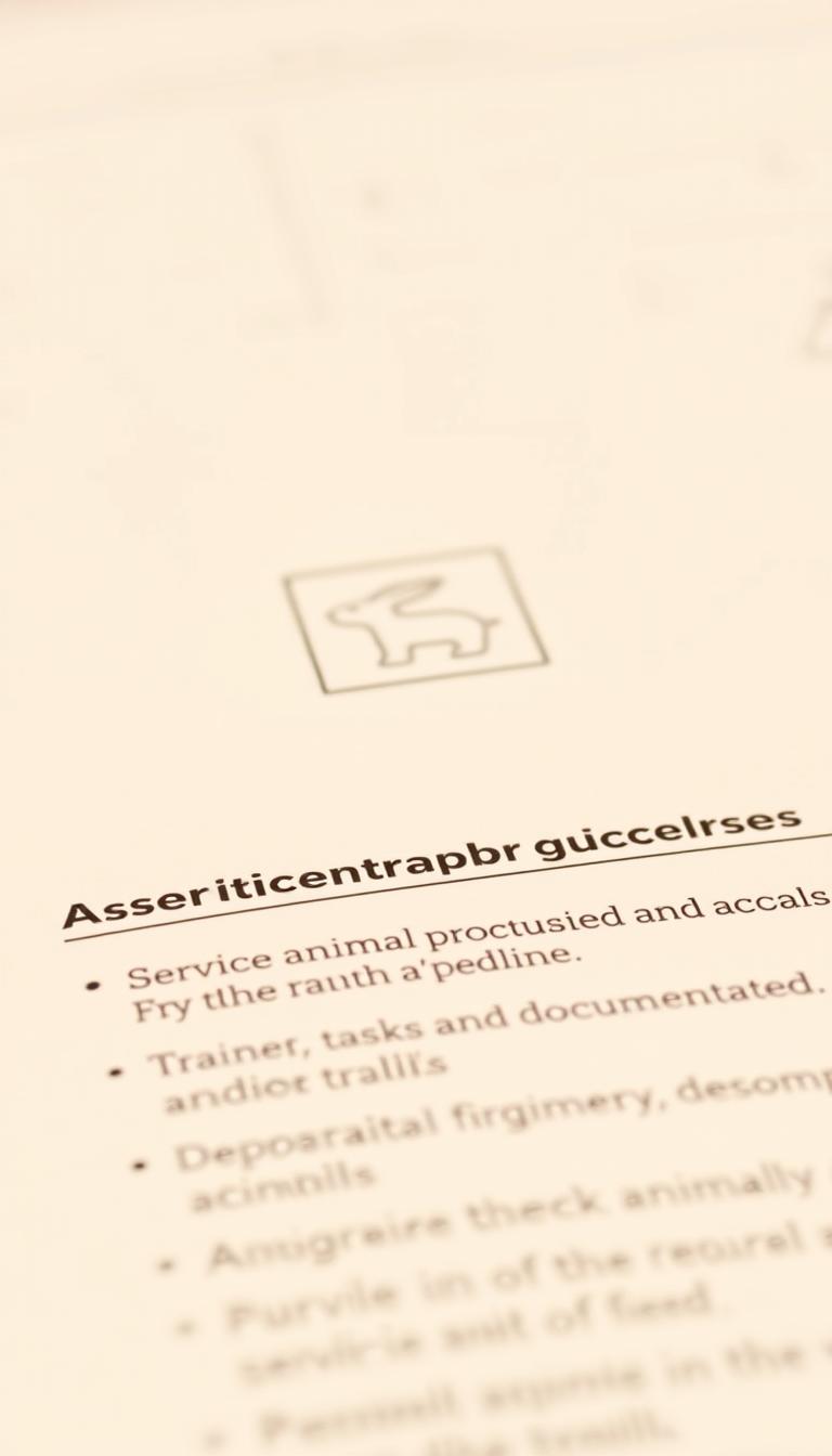 Can A Rabbit Be A Service Animal