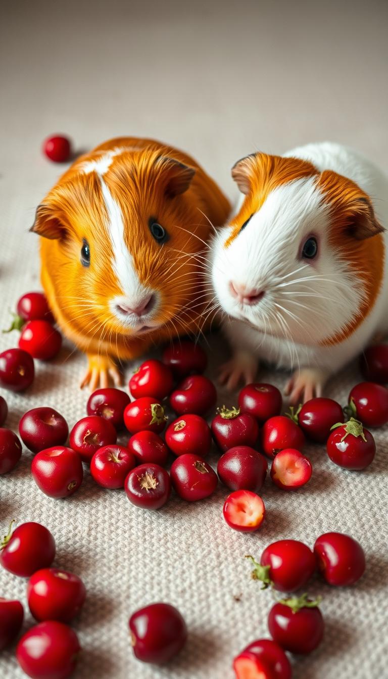 Can Guinea Pigs Eat Cranberries?