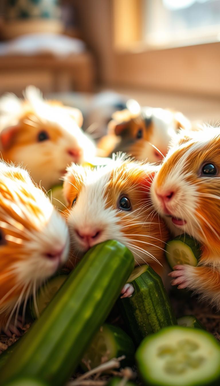 Can Guinea Pigs Eat Cucumber Skins?