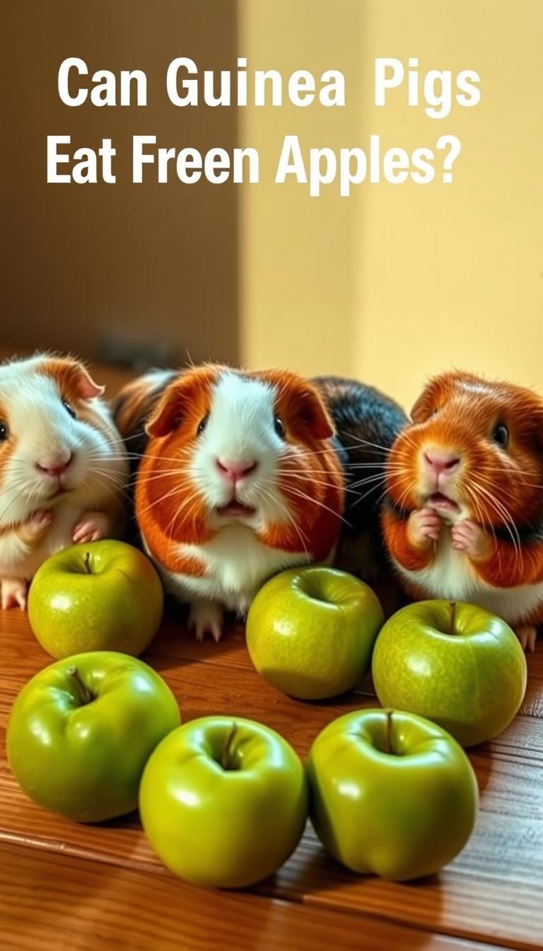 Can Guinea Pigs Eat Green Apples?