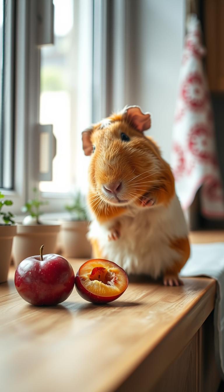Can Guinea Pigs Eat Plums?