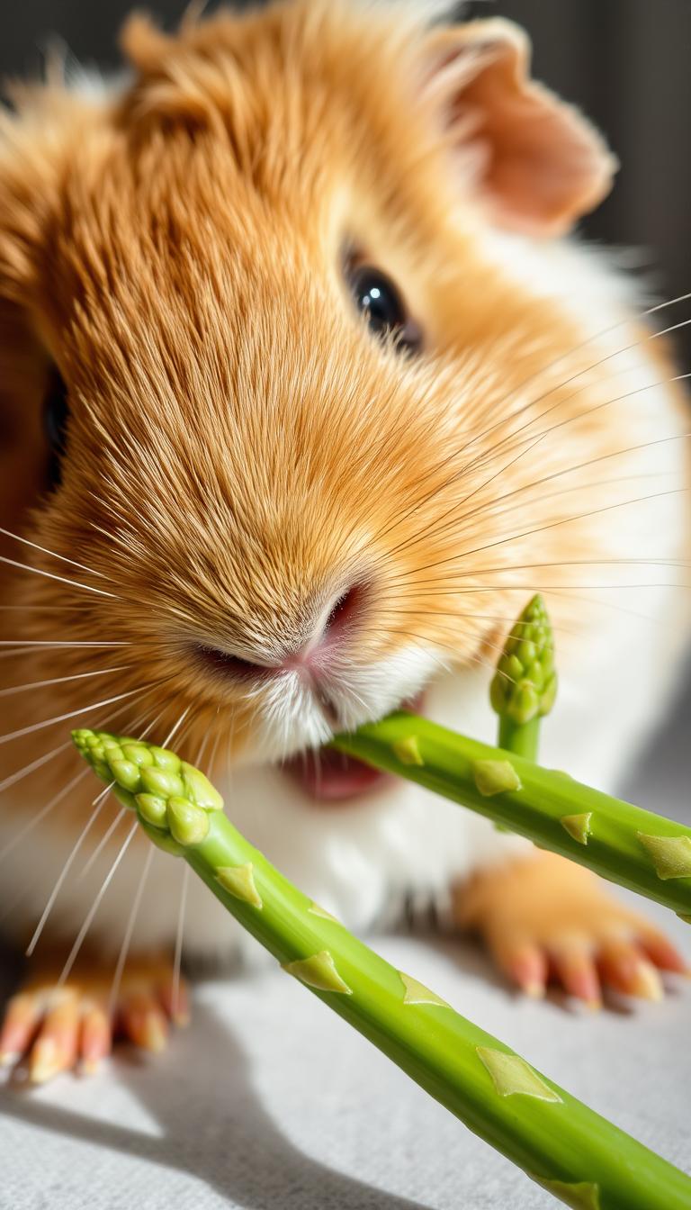 Can Guinea Pigs Eat Raw Asparagus?