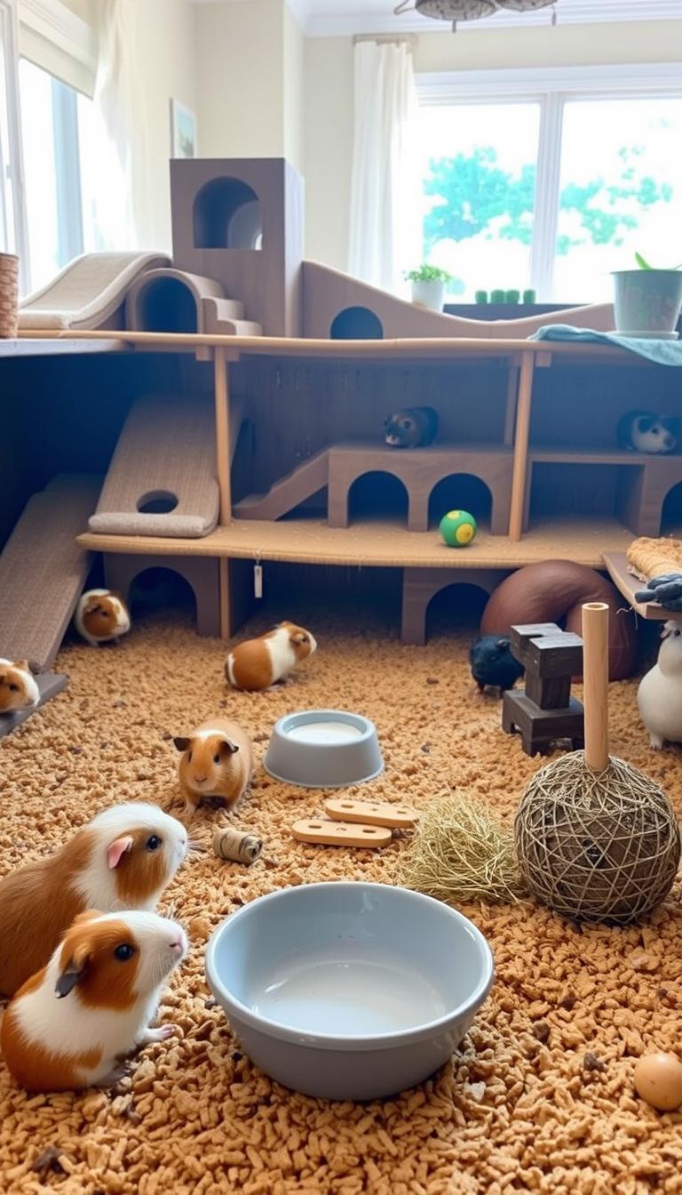 How Much Space Do Guinea Pigs Need?