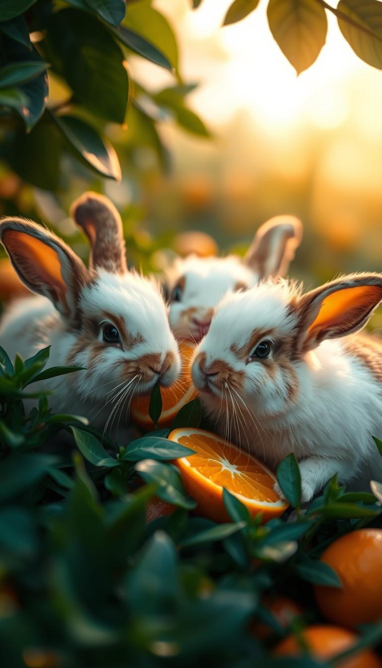 Can A Rabbit Eat Oranges