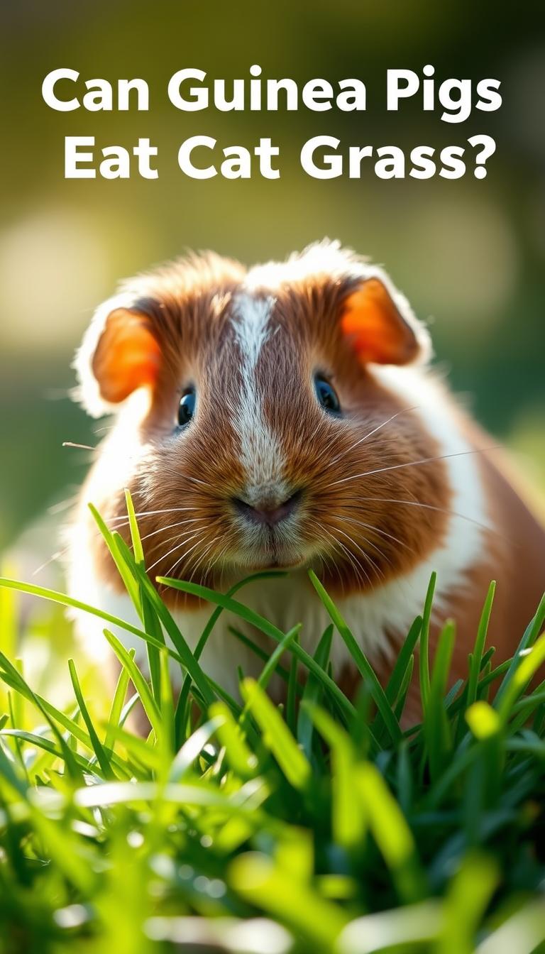 Can Guinea Pigs Eat Cat Grass?