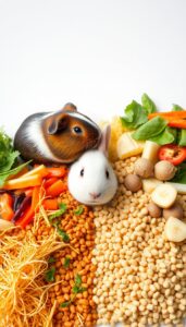 Can Guinea Pigs Eat Rabbit Food?