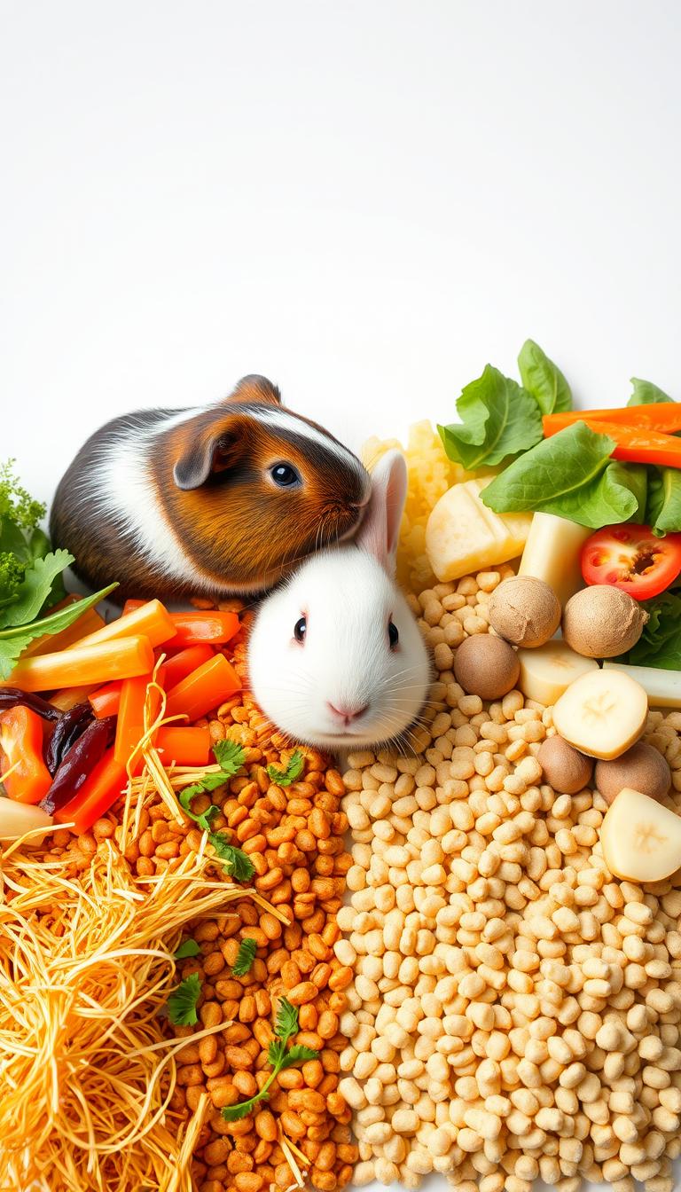 Can Guinea Pigs Eat Rabbit Food?