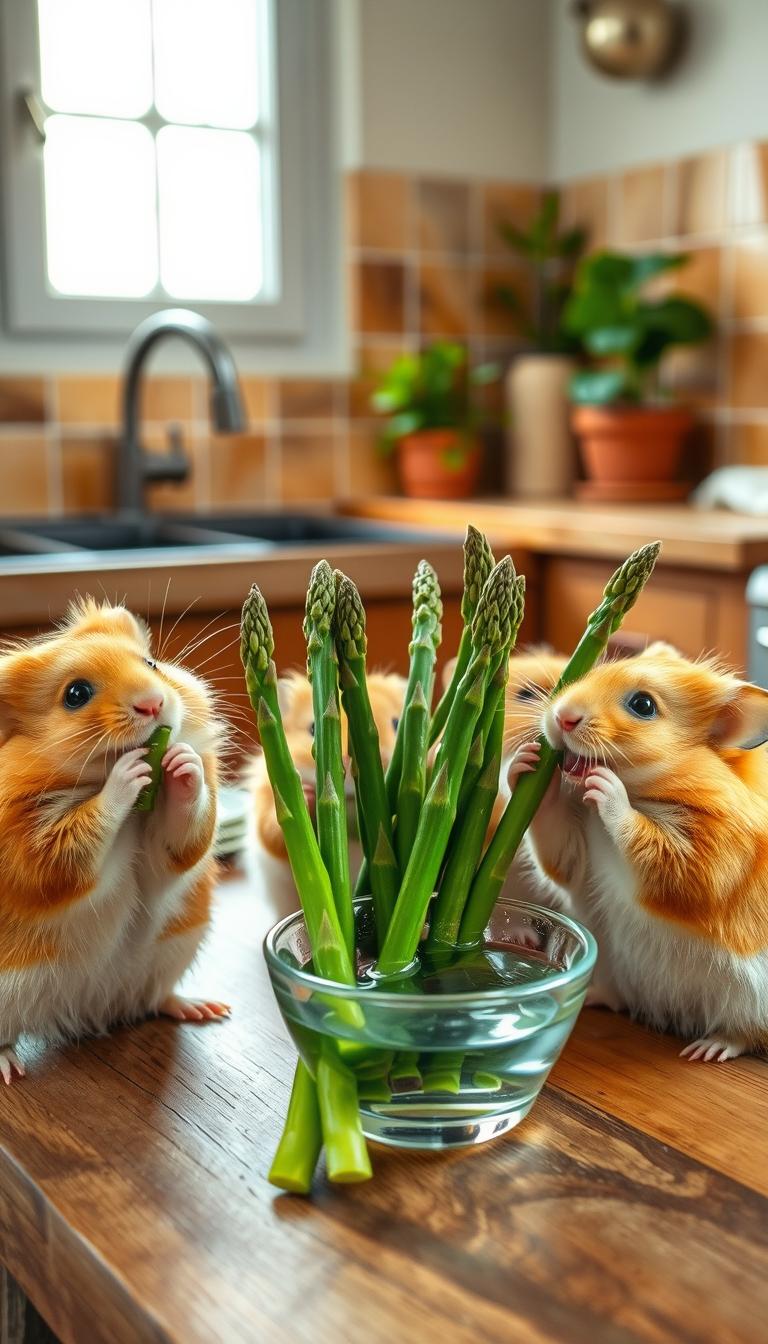 Can Hamsters Eat Asparagus