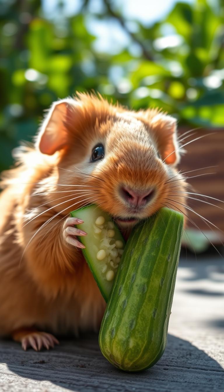 Can Guinea Pigs Eat Cucumber Seeds?