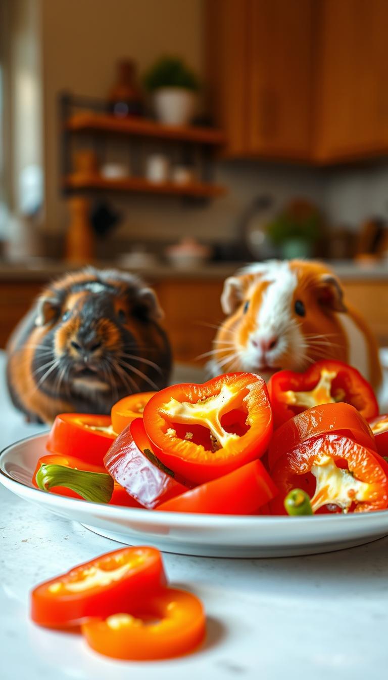 Can Guinea Pigs Eat Red Peppers?
