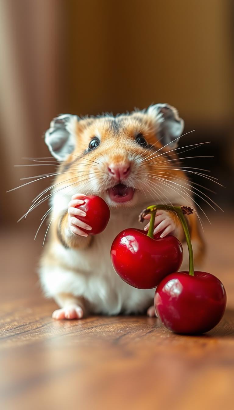 Can Hamsters Eat Cherries