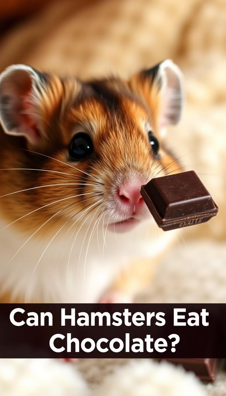 Can Hamsters Eat Chocolate