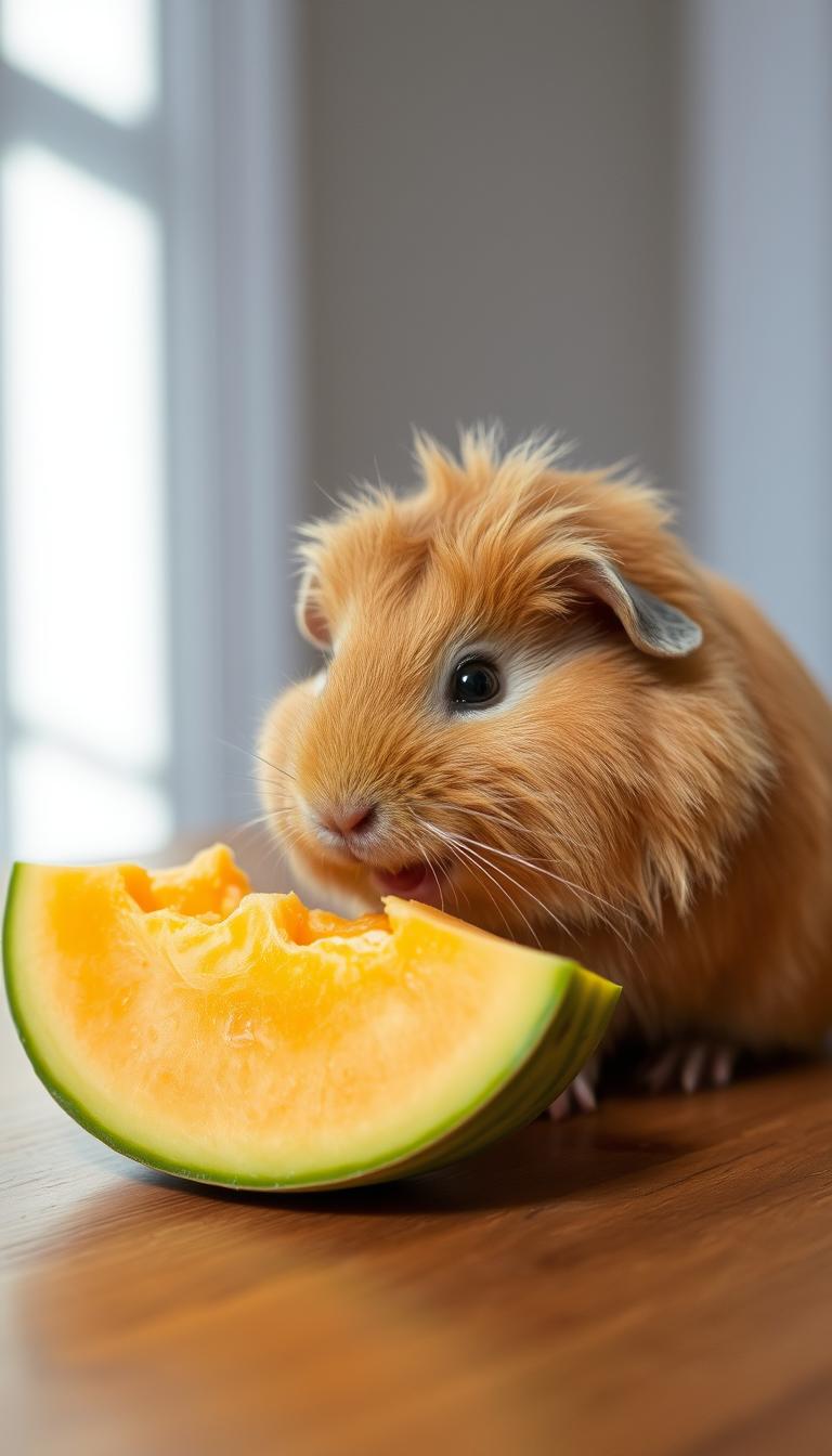 Can Guinea Pigs Eat Cantaloupe Rinds?