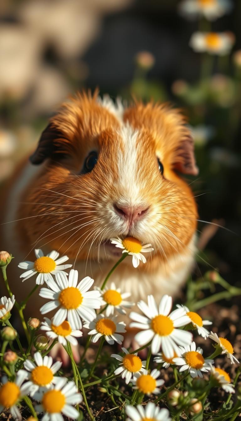 Can Guinea Pigs Eat Chamomile?