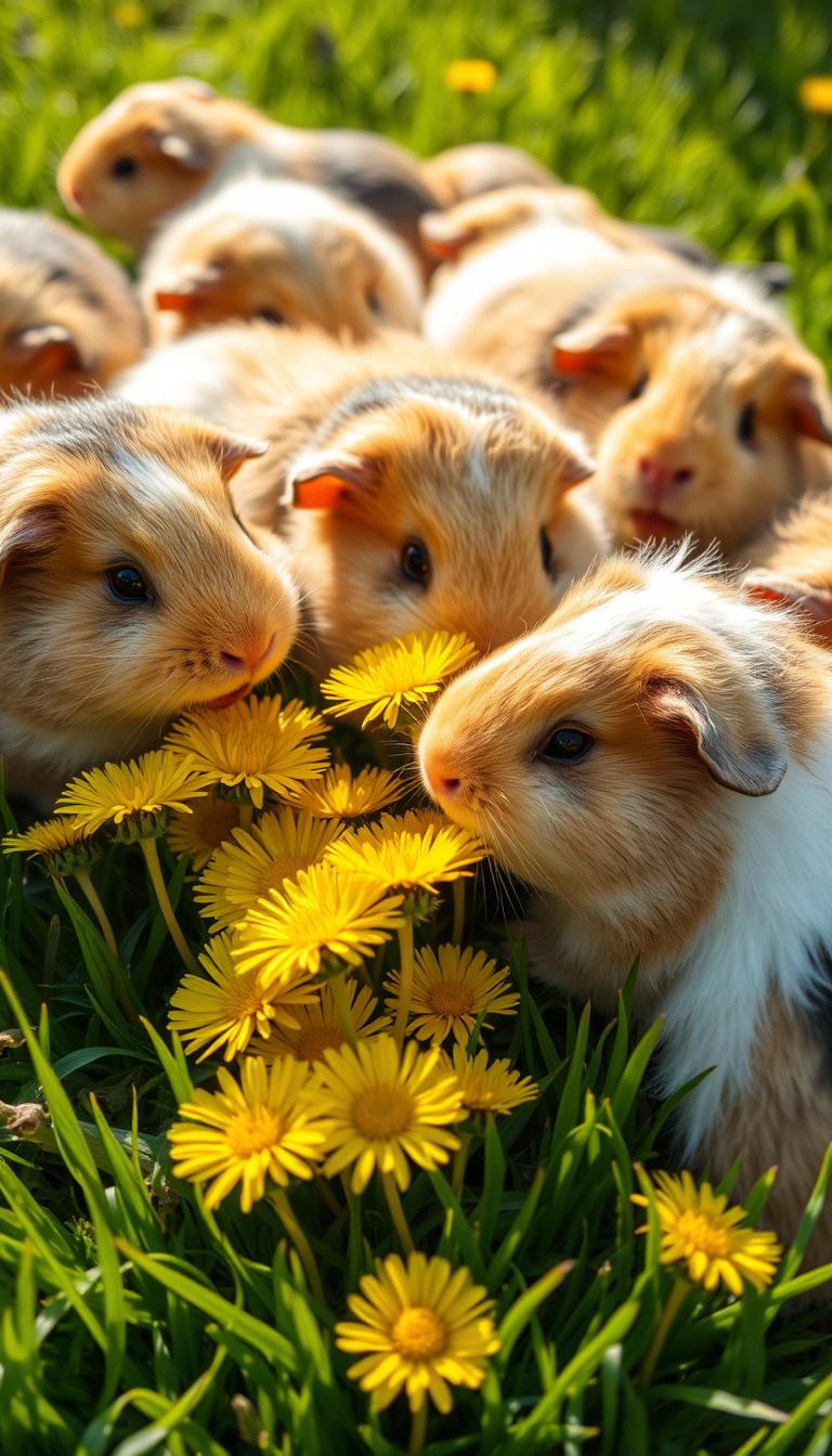 Can Guinea Pigs Eat Dandelions?