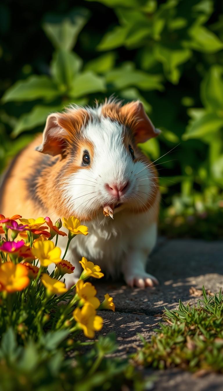 Can Guinea Pigs Eat Flowers?