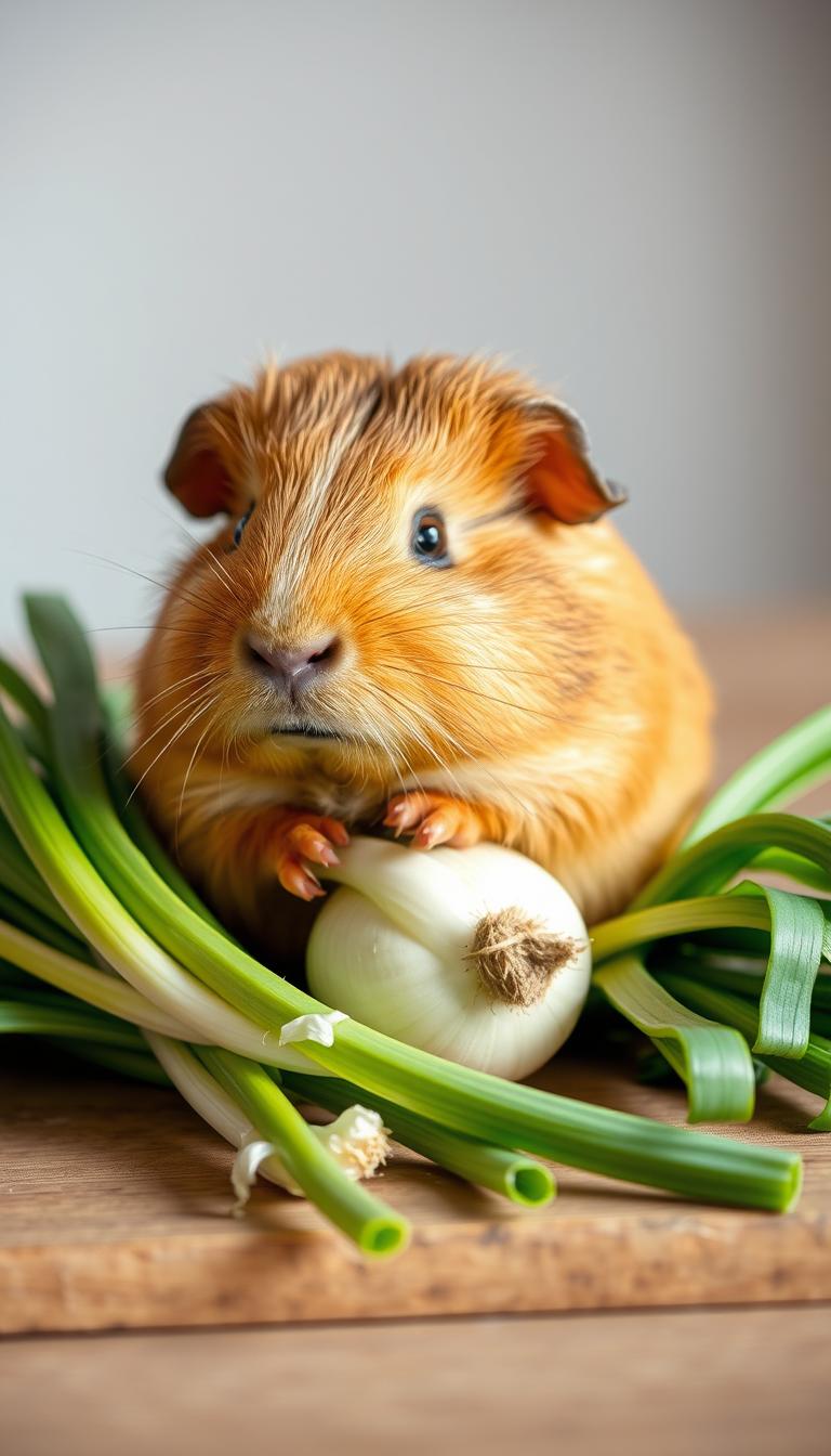 Can Guinea Pigs Eat Green Onions?