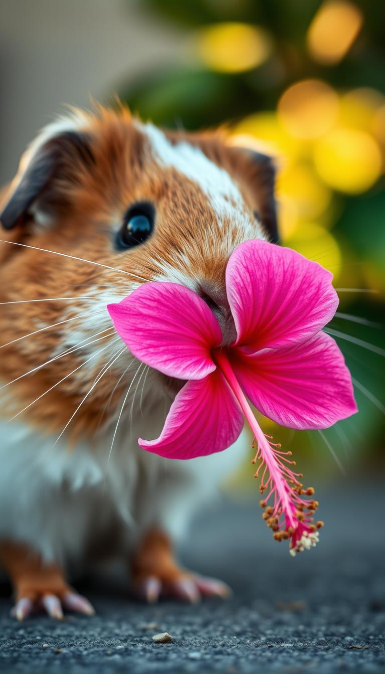 Can Guinea Pigs Eat Hibiscus?