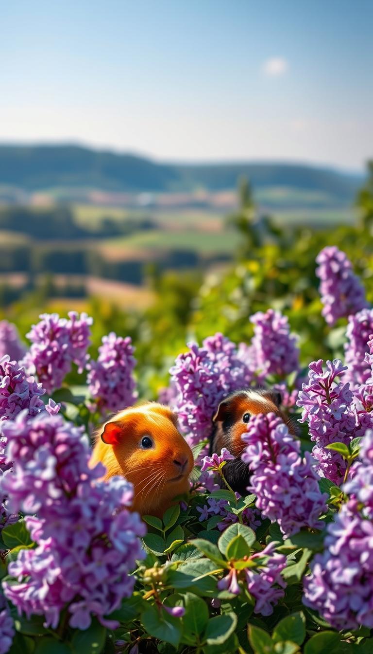 Can Guinea Pigs Eat Lilacs?