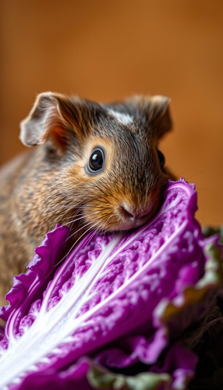 Can Guinea Pigs Eat Purple Cabbage?