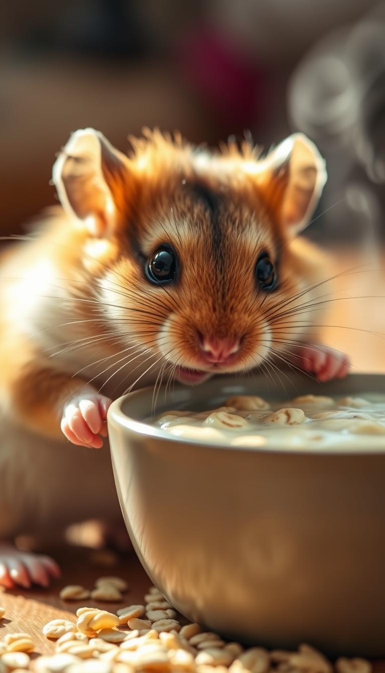 Can Hamsters Eat Oatmeal
