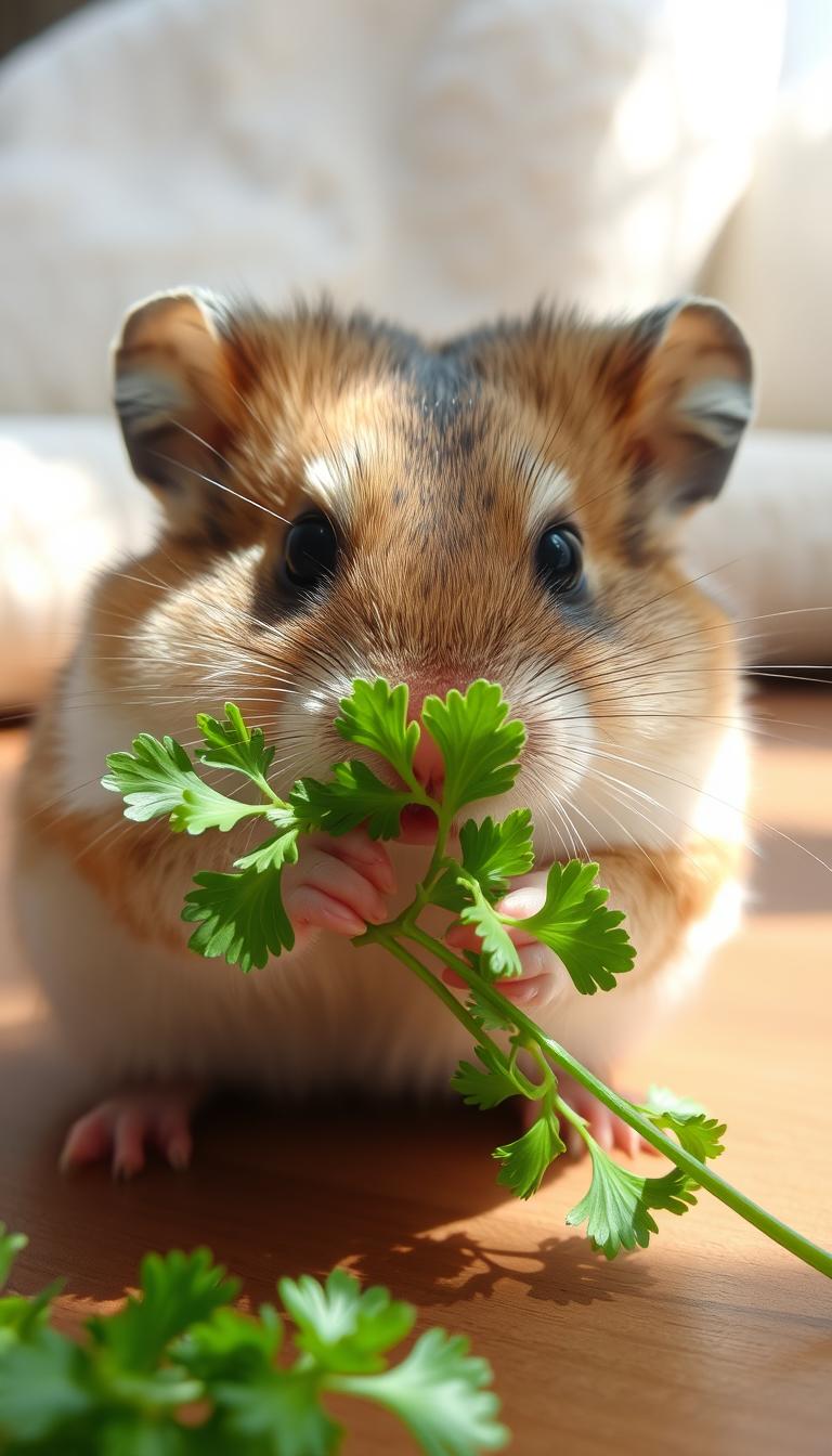 Can Hamsters Eat Parsley