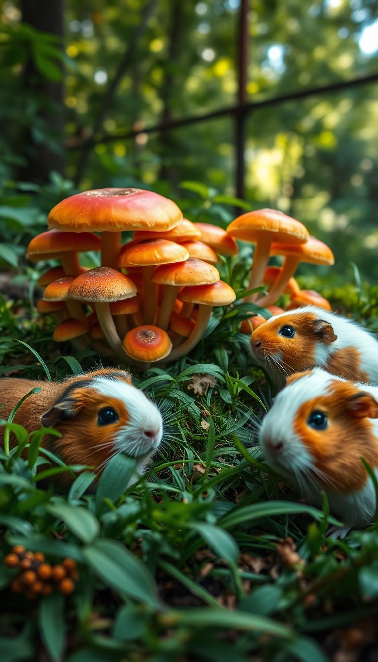 Can Guinea Pigs Eat Mushrooms?