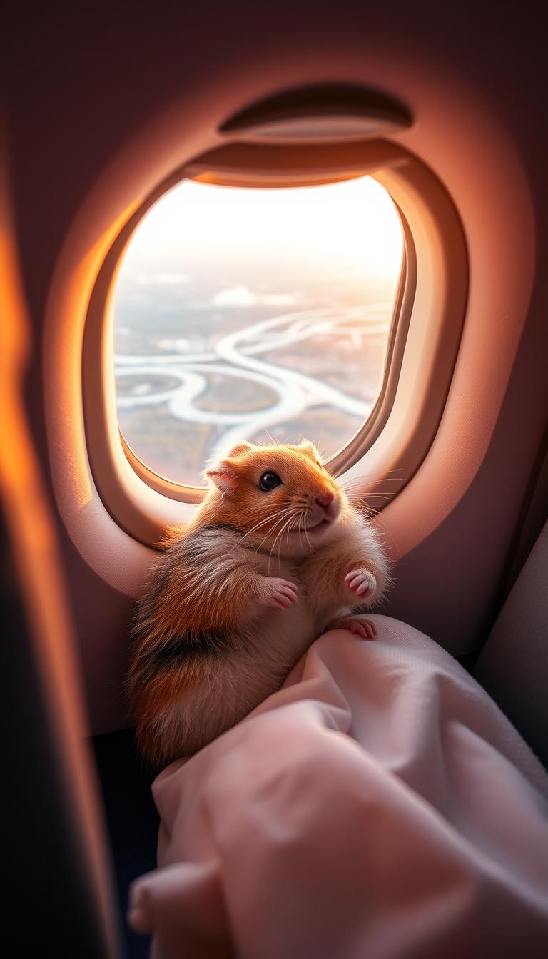 Can Hamsters Fly On Airplanes