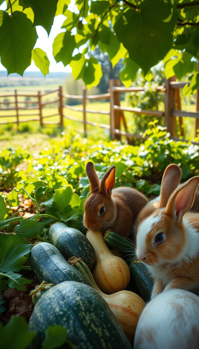 Can Rabbits Eat Squash And Zucchini