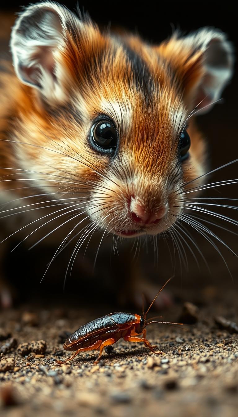 Do Hamsters Eat Cockroaches