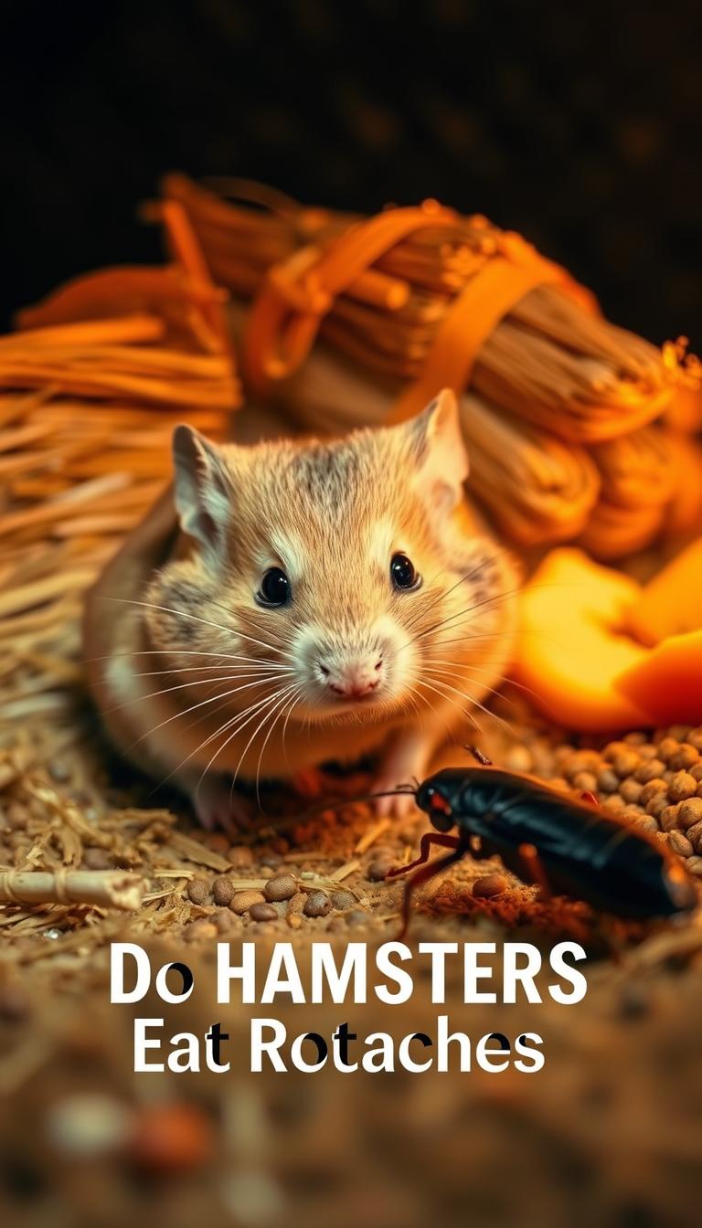 Do Hamsters Eat Roaches